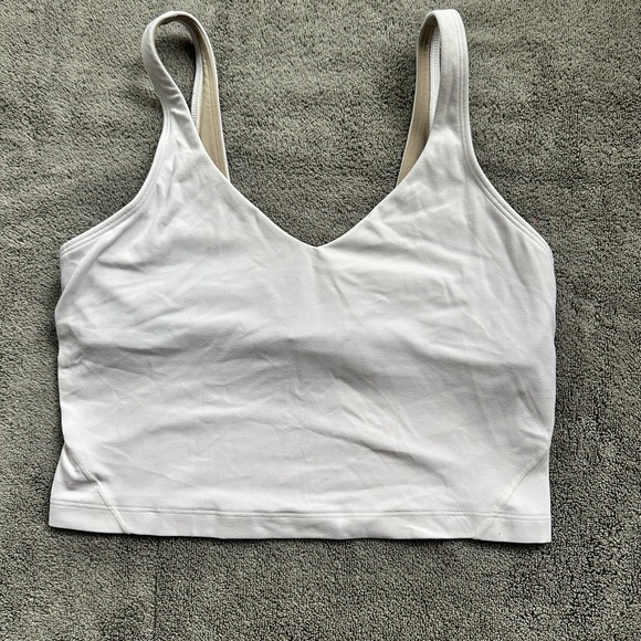 LULULEMON ALIGN TANK TOP WHITE - Picture 1 of 3